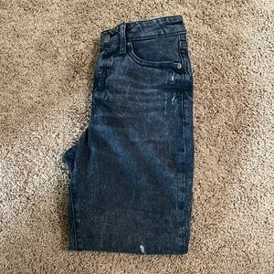 Old Navy Dark Gray Wash Jeans Size 2